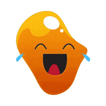Orange Smiling Metemoji